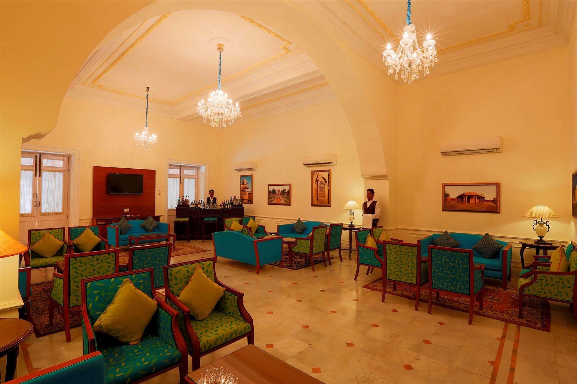The Lallgarh Palace A Heritage Hotel بيكانير المظهر الخارجي الصورة